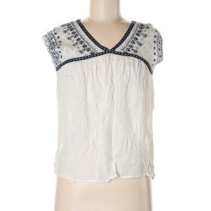 Jolt White Sheer Top / Size S